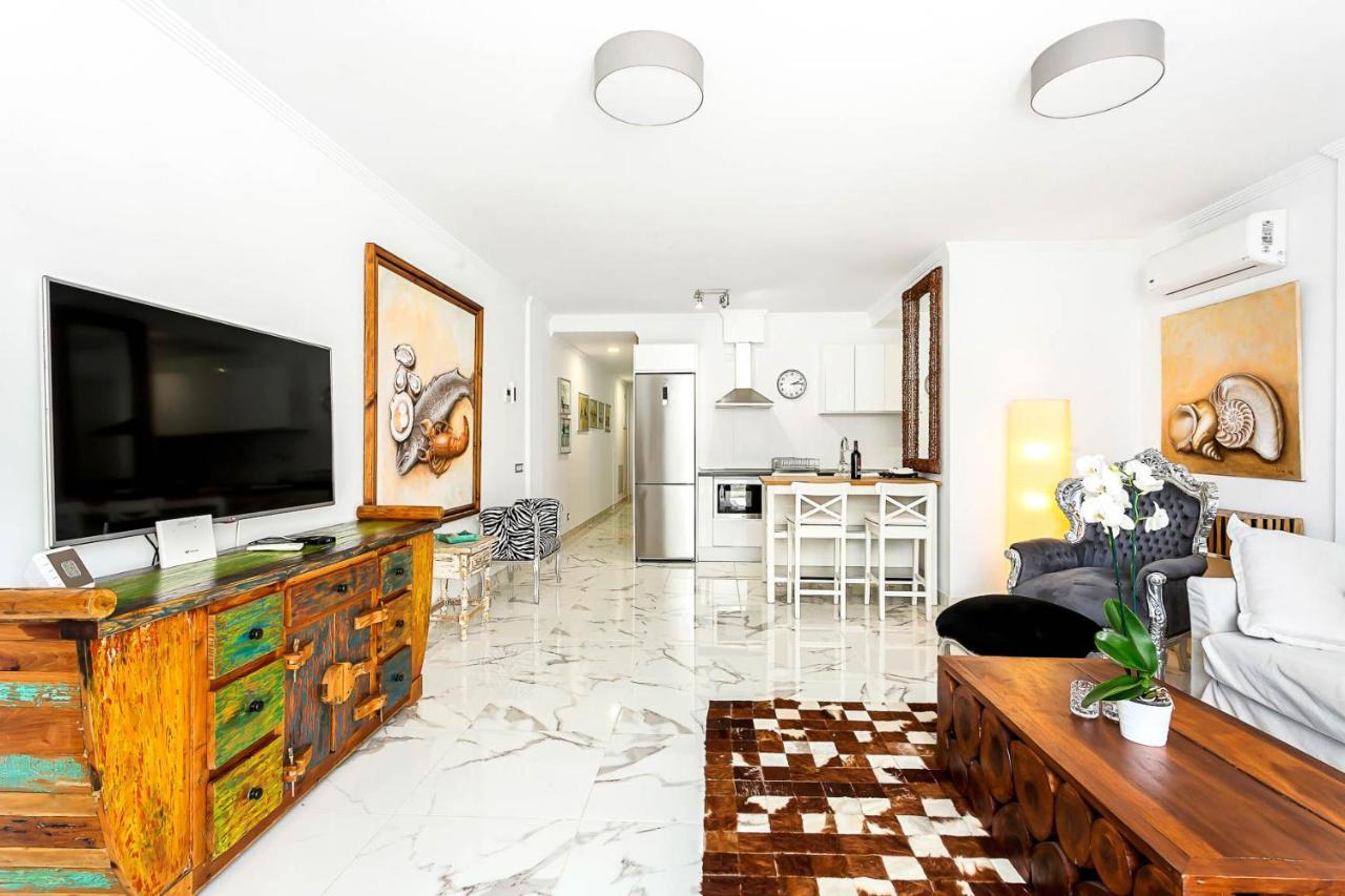 Ribera Del Puerto - Luxe Apartement With Great Terrace And Sea View Puerto De Mogan Esterno foto