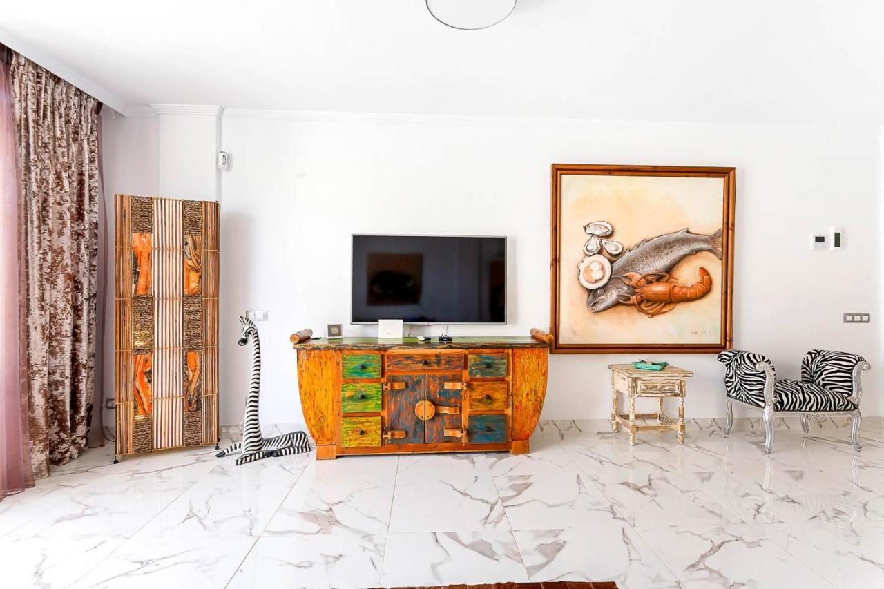 Ribera Del Puerto - Luxe Apartement With Great Terrace And Sea View Puerto De Mogan Esterno foto